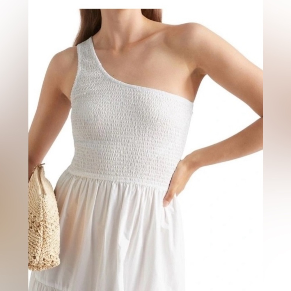 BTFBM one shoulder maxi dress